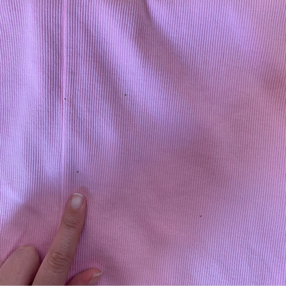 Old Navy Ribbed High Neck Pink/Brown Bodycon Dress Bundle of 2 Size XL - Picture 16 of 16